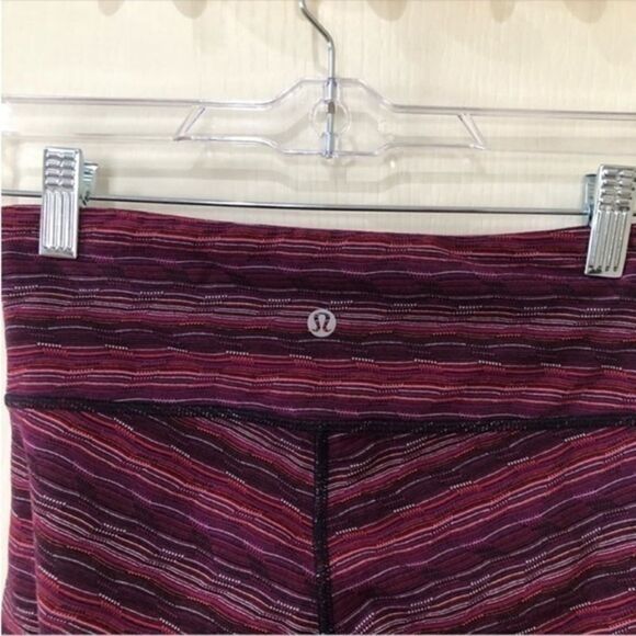 Lululemon Wunder Under Pant III Cyber Striped - Picture 3 of 6